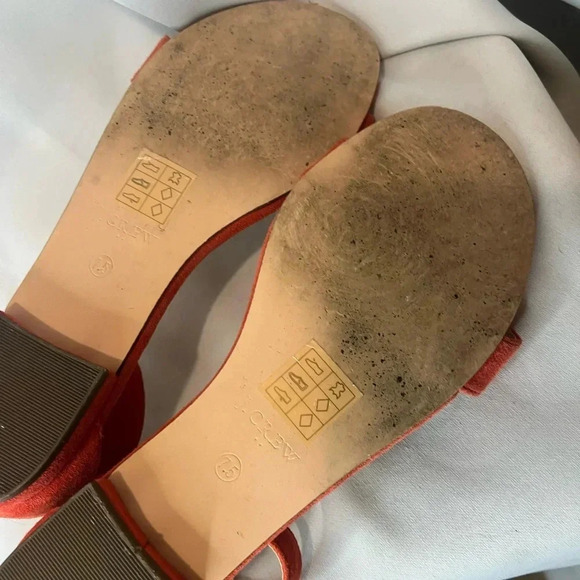 J. Crew Maya  Suede Sandals sz 7.5 m - Picture 6 of 6
